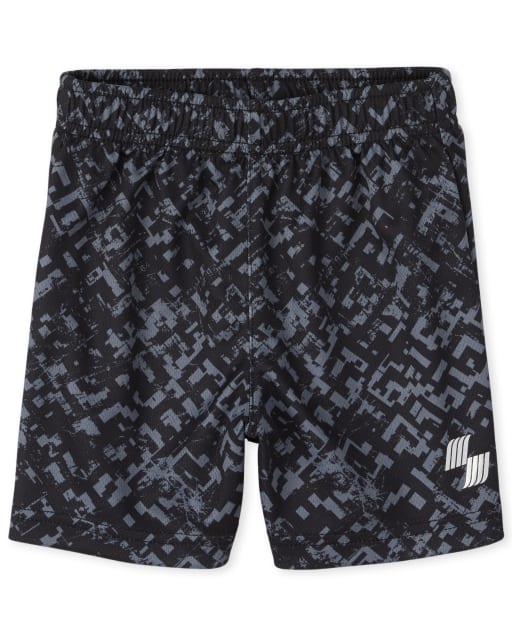 Shorts de baloncesto de alto rendimiento con estampado Mix And Match para bebés y niños pequeños