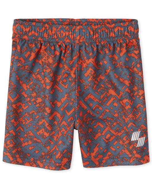 Shorts de baloncesto de alto rendimiento con estampado Mix And Match para bebés y niños pequeños