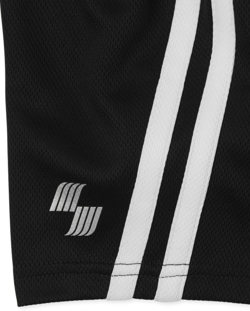 Baby And Toddler Boys Place Sport Side Stripe Knit Performance