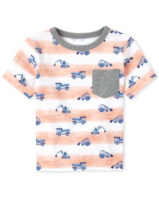 Top con bolsillo y estampado Mix And Match para bebés y niños pequeños