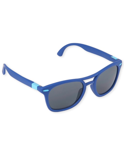 Toddler Boys Colorblock Retro Sunglasses