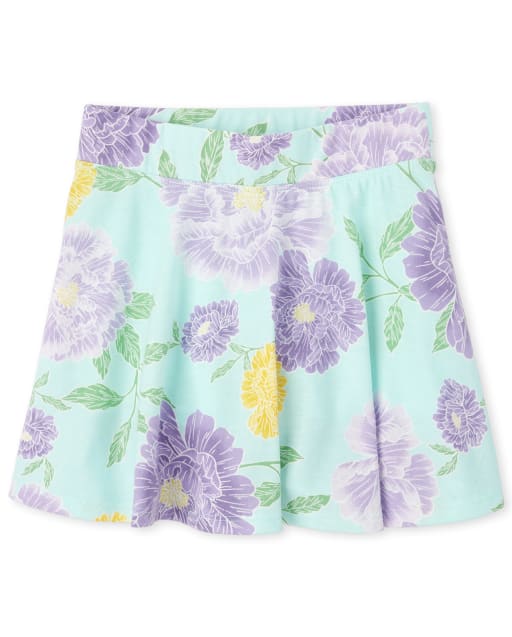Girls Mix And Match Print Skort