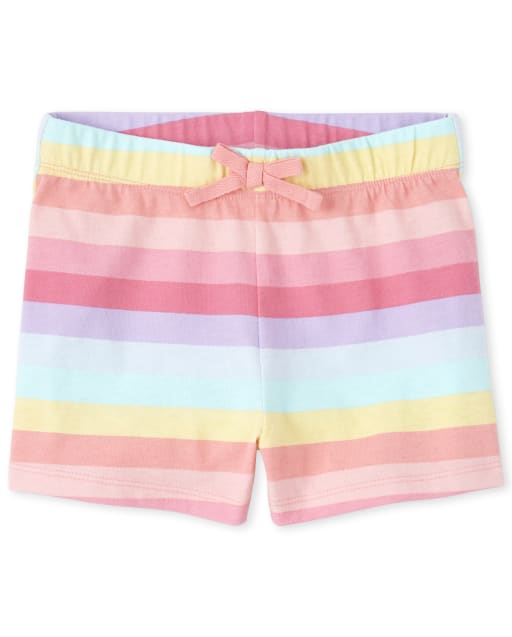 Girls Mix And Match Print Shorts
