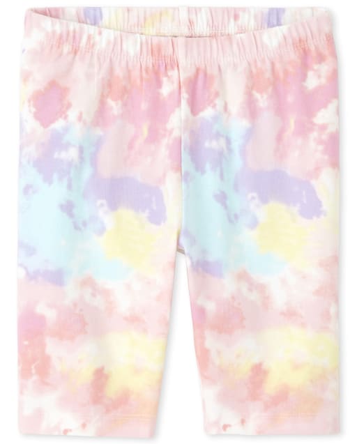 Girls Mix And Match Print Bike Shorts