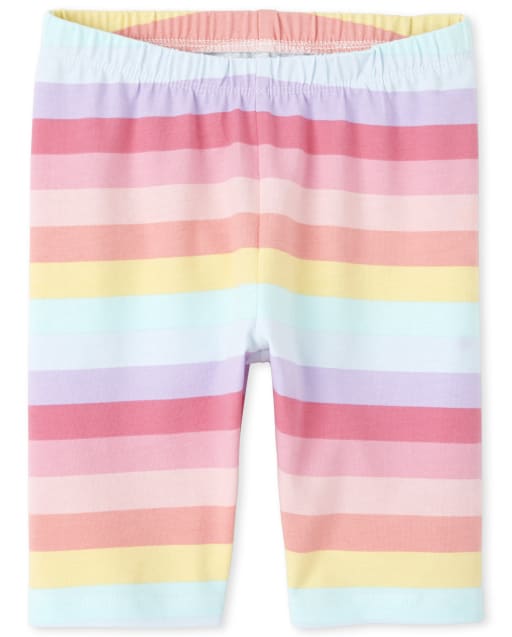 Girls Mix And Match Print Bike Shorts
