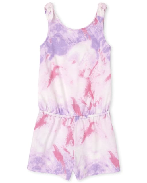 Girls Print Romper