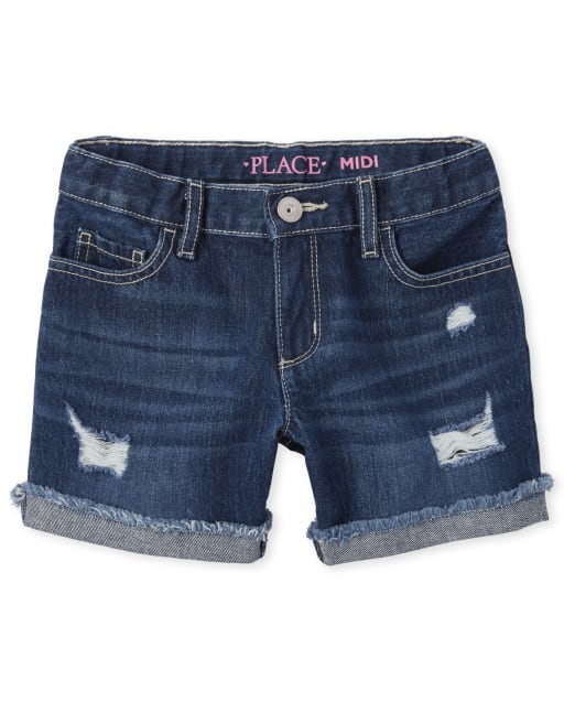 children's place jean shorts