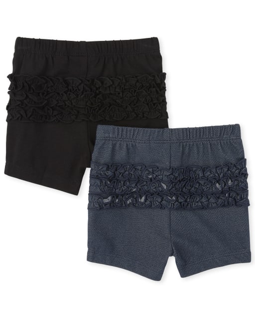 baby ruffle shorts