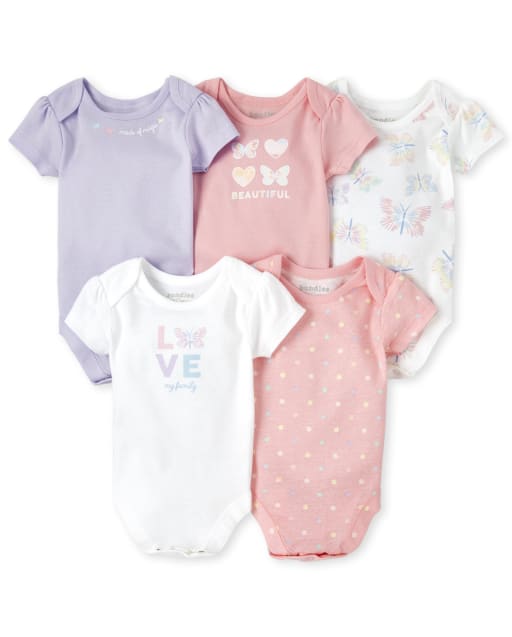 baby onesies pack of 5