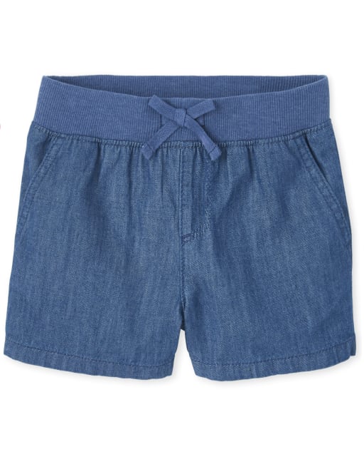 Pantalones cortos de mezclilla para niñas