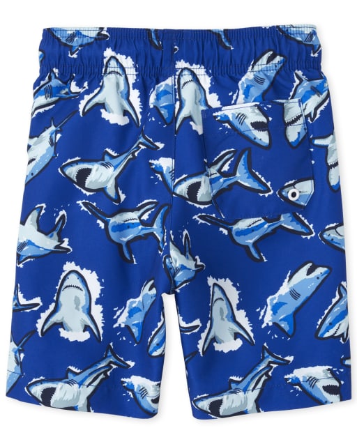 shark swimming trunks