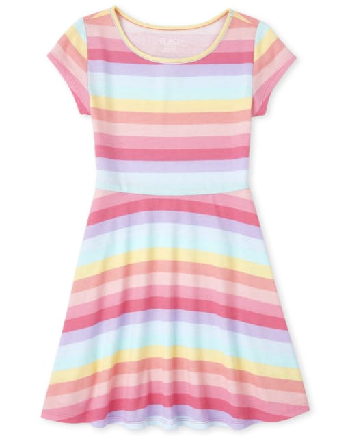 Girls Print Everyday Dress