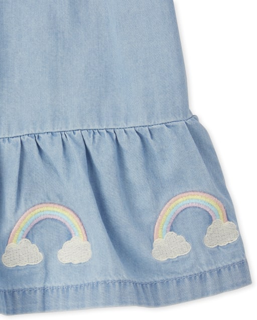 children's place rainbow dress