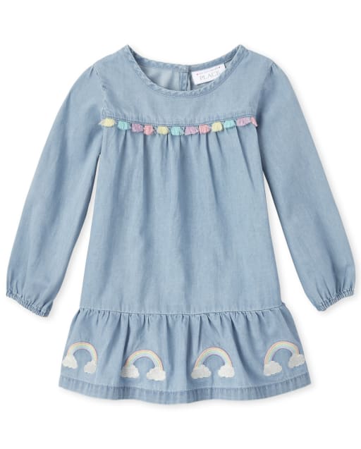 baby chambray dress