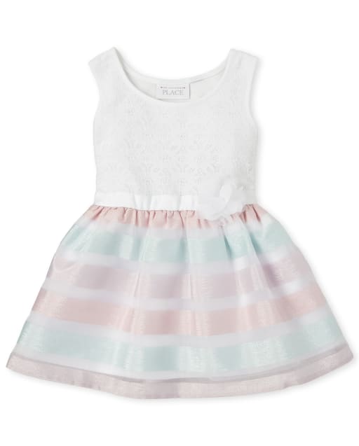 The Childrens Place Girls Knit Sleeveless Top