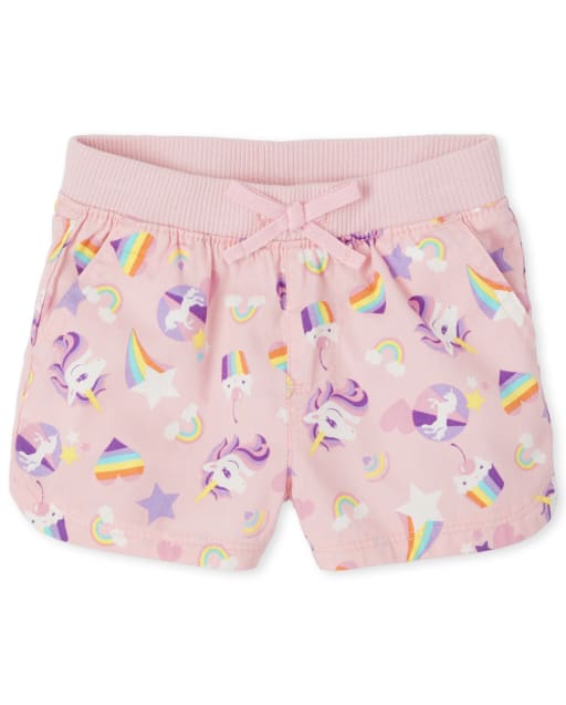 unicorn shorts for girls