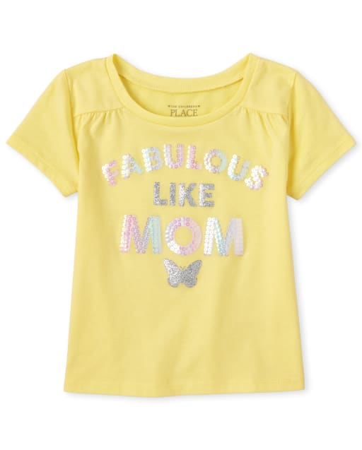 Baby And Toddler Girls Embellished Top