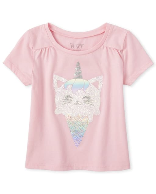 Top adornado para bebés y niñas pequeñas