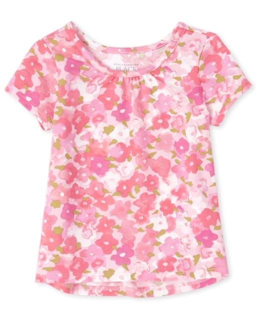 Baby And Toddler Girls Print Top