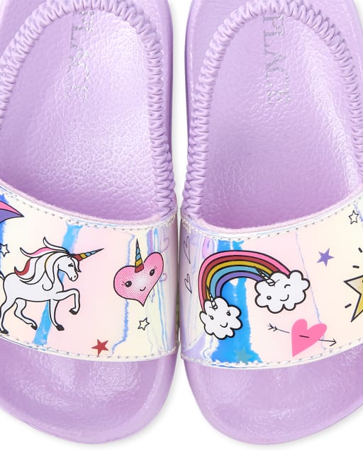 children's place holographic shoes