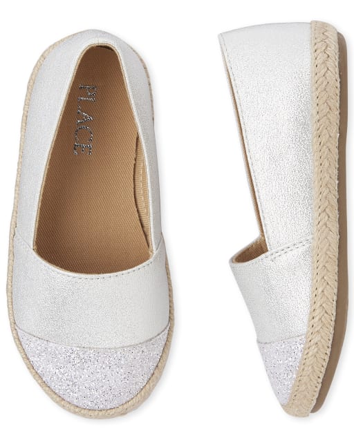 sparkly espadrilles