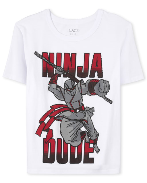 Camiseta con gráfico Ninja para niños
