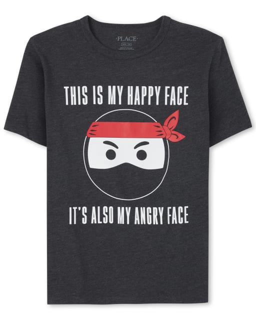 Camiseta con gráfico Happy Ninja para niños
