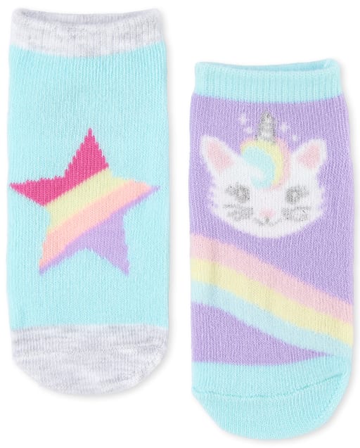 baby blue ankle socks