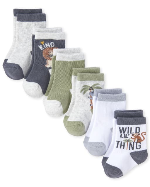 boys animal socks
