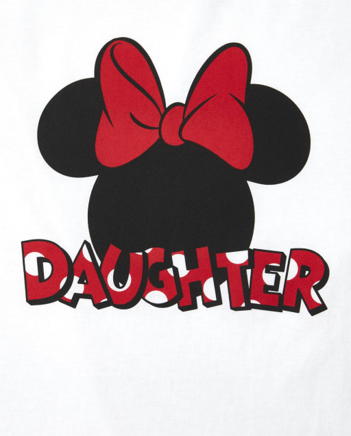 mother and daughter matching minnie mouse outfits