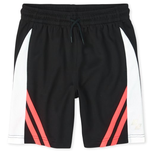 Boys Side Stripe Performance Basketball Shorts