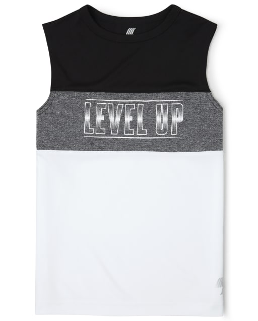 Boys Colorblock Performance Muscle Top