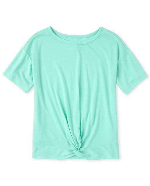 Girls Twist Front Top