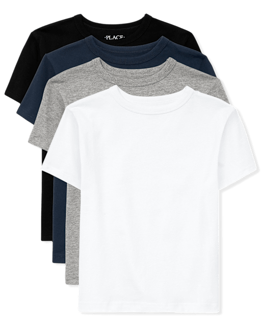 Paquete de 4 camisetas para niño