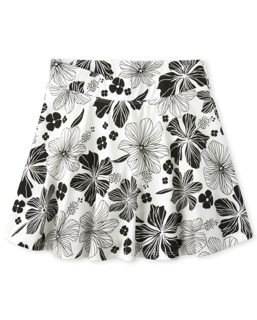 Jupe-short imprimé Mix and Match pour fille