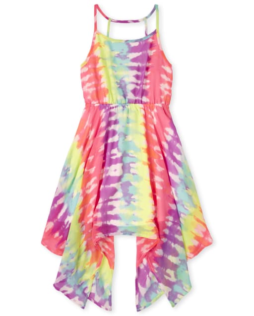 mommy and me tie dye dress