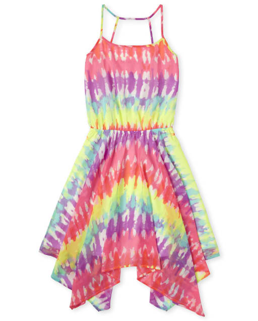 mommy and me tie dye dress