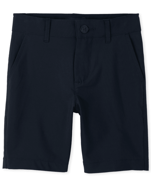 Short chino uniforme à séchage rapide pour garçon
