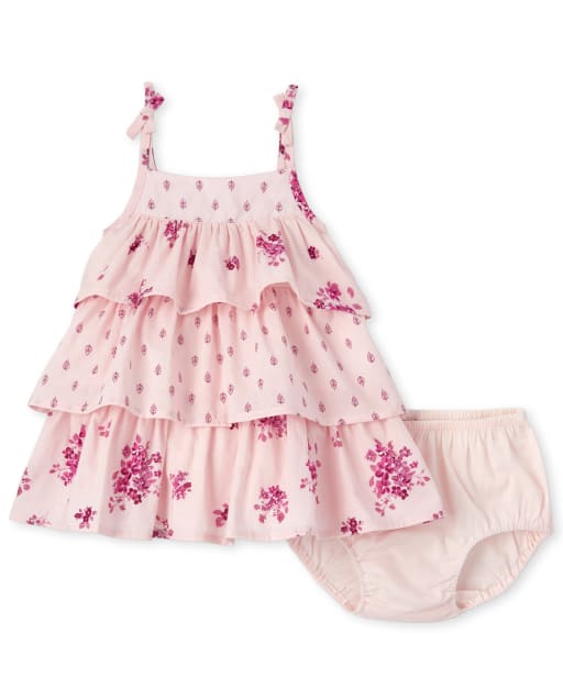 floral baby dress