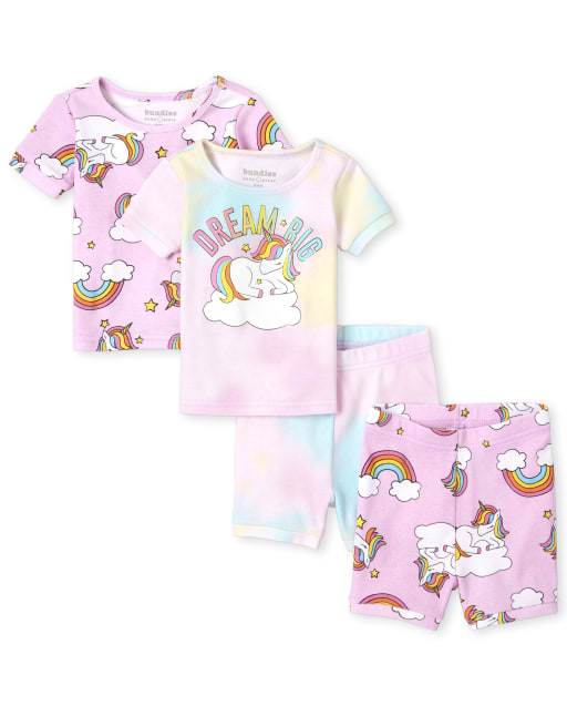 baby tie dye pajamas