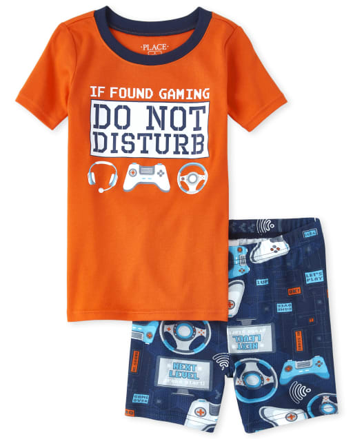 Boys Short Sleeve If Found Gaming Do Not Disturb Video Game Snug