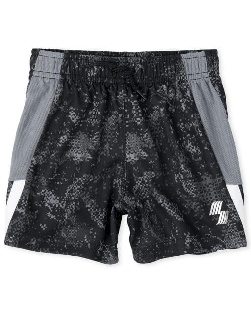 Baby And Toddler Boys Place Sport Print Performance Basketball Shorts