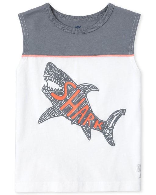Baby And Toddler Boys Mix And Match Graphic Muscle Tank Top