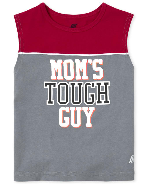 Baby And Toddler Boys Mix And Match Graphic Muscle Tank Top