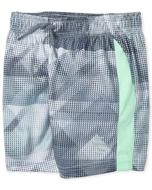 Shorts de baloncesto de alto rendimiento con rayas laterales para bebés y niños pequeños Mix And Match