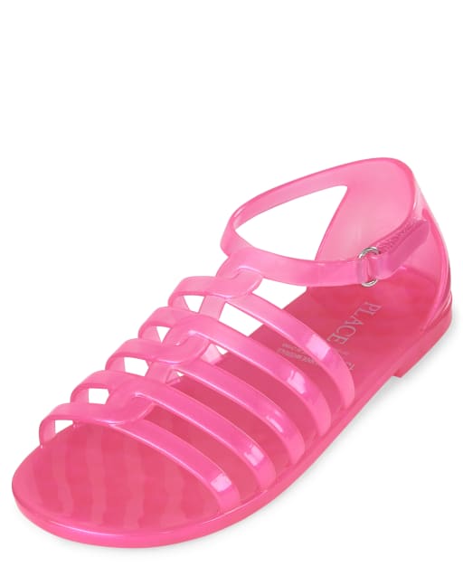 children's place jelly sandals