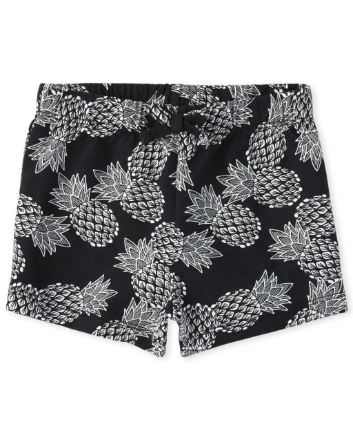 Shorts de piña Mix And Match para bebés y niñas pequeñas