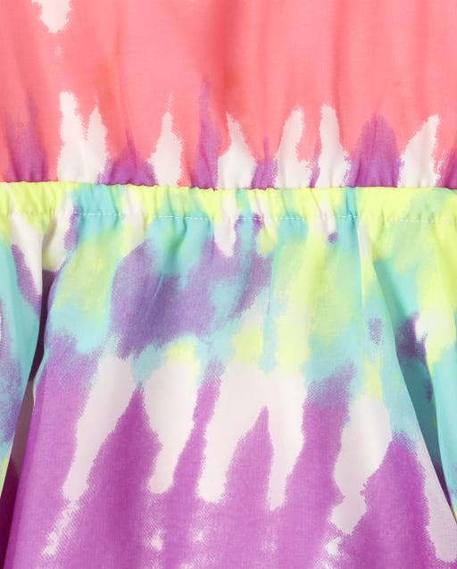 mommy and me tie dye dress
