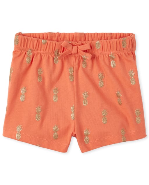 Shorts de piña con purpurina Mix And Match para bebés y niñas pequeñas