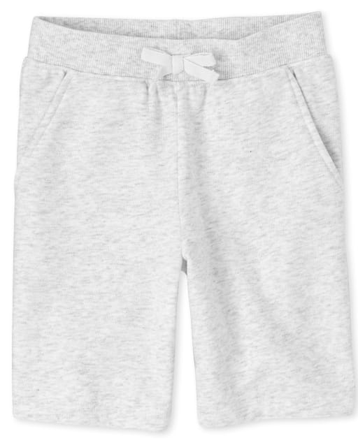 Girls Uniform Active French Terry Knit Shorts